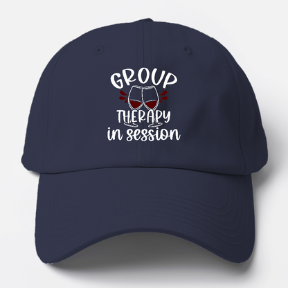 group therapy in session Hat