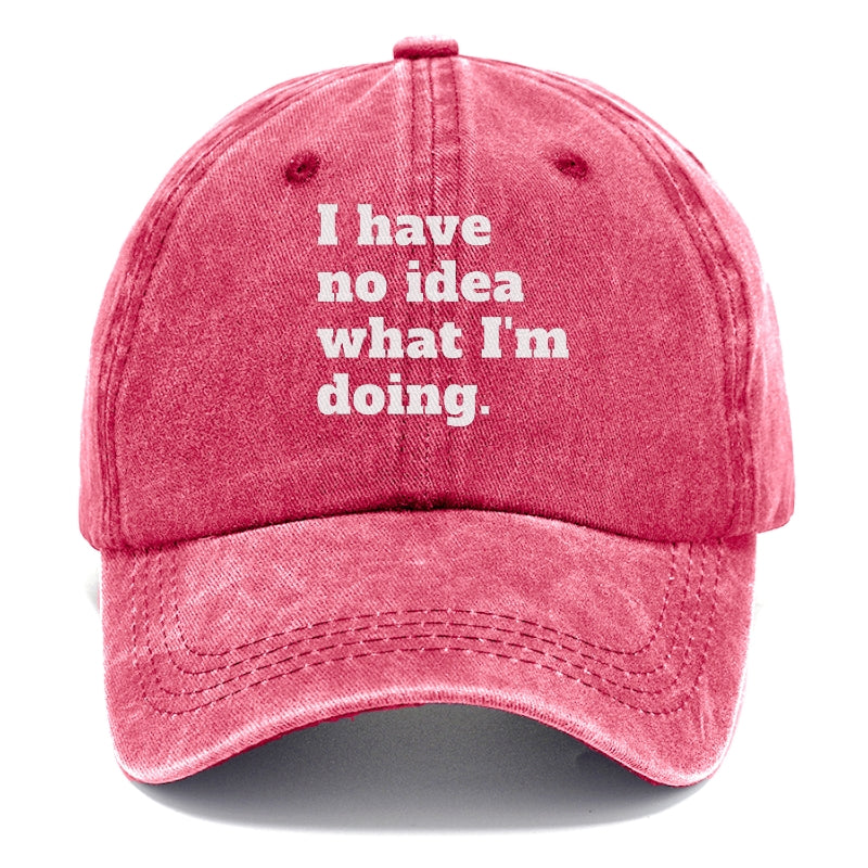 i have no idea what i'm doing Hat