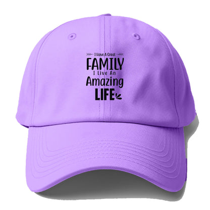 I have a great family  I live an amazing life Hat