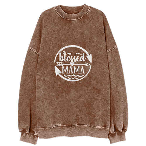 Blessed Mama Vintage Sweatshirt