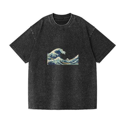 The Great Wave Off Kanagawa Vintage T-shirt