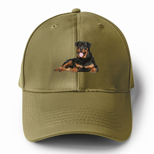 Rottweiler Solid Color Baseball Cap