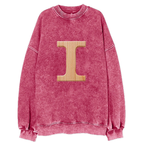 Letter I Vintage Sweatshirt