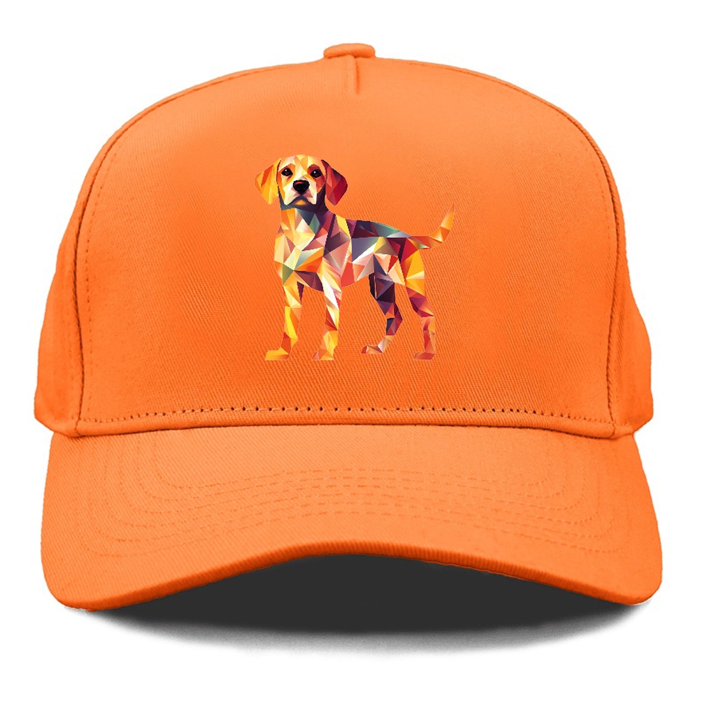 Geometric Dog Standing Hat