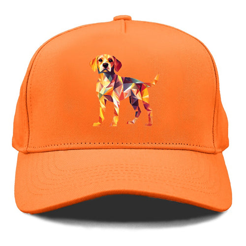 Geometric Dog Standing Cap