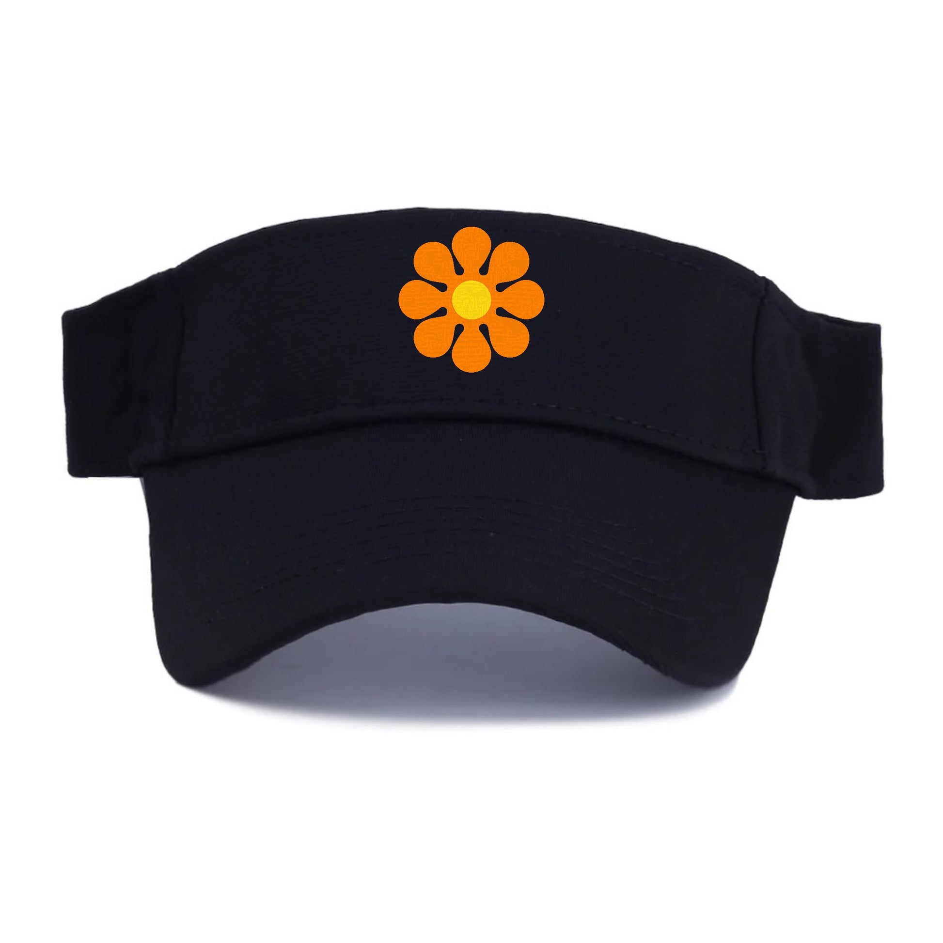 Retro 80s Flower Orange Hat