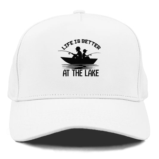 life is better at the lake Hat