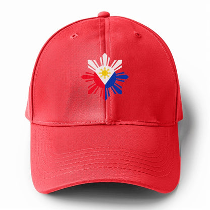 Philippines Iconic Sun and Stars Hat