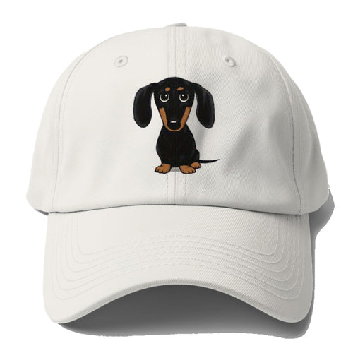 Retro Dachshund Baseball Cap