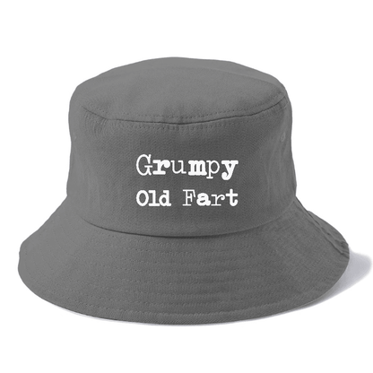 I'm A Grumpy Old Man Funny Fishing Gifts  Bucket Hat for Sale by nquestiaa
