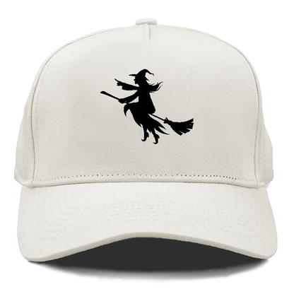 Witch On Broom 6 Hat