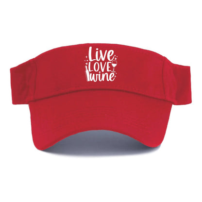 live love wine Hat