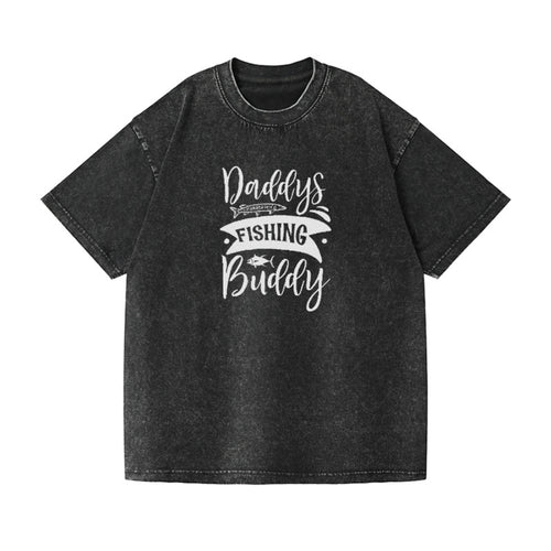 Daddy's Fishing Buddy Vintage T-shirt