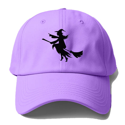 Witch On Broom 6 Hat