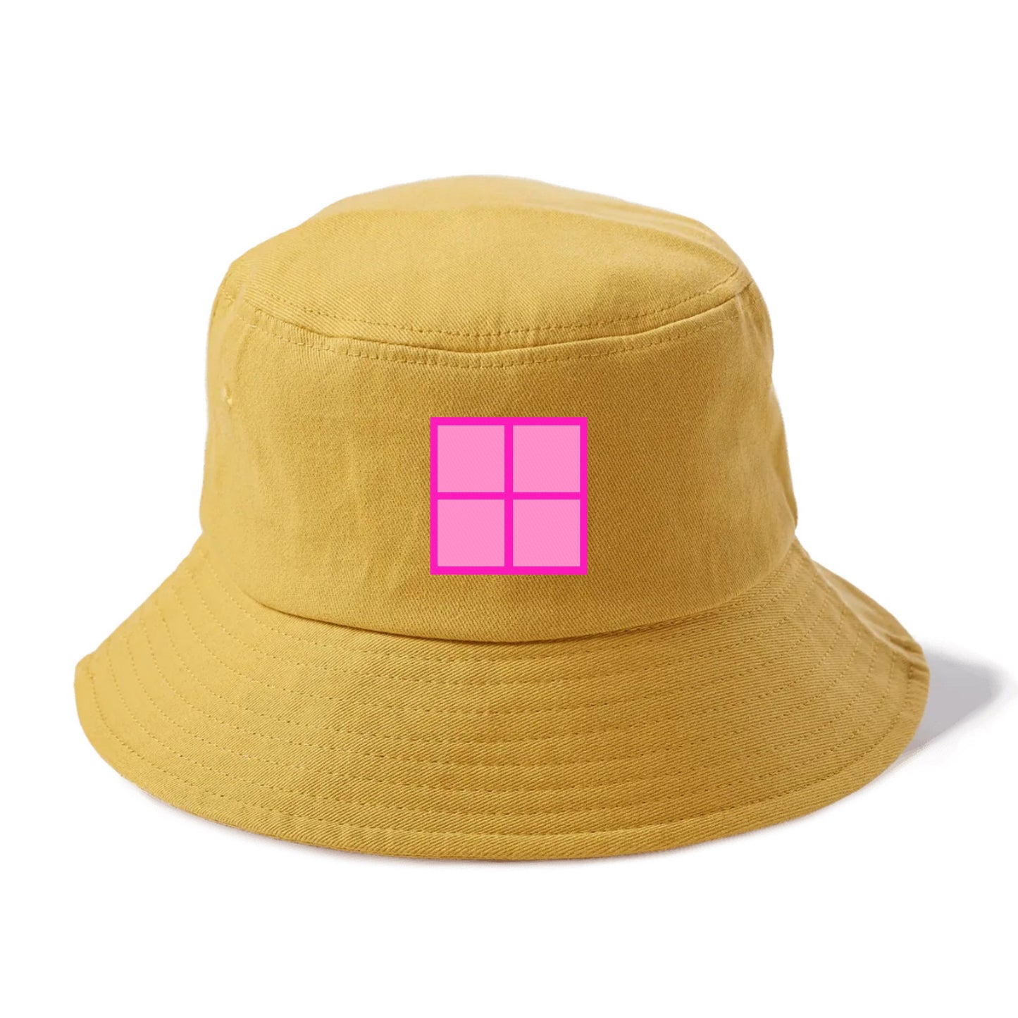 Retro 80s Tetris Blocks Pink Hat