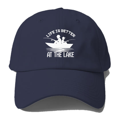 life is better at the lake Hat