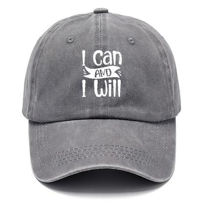 I Can And I Will Hat