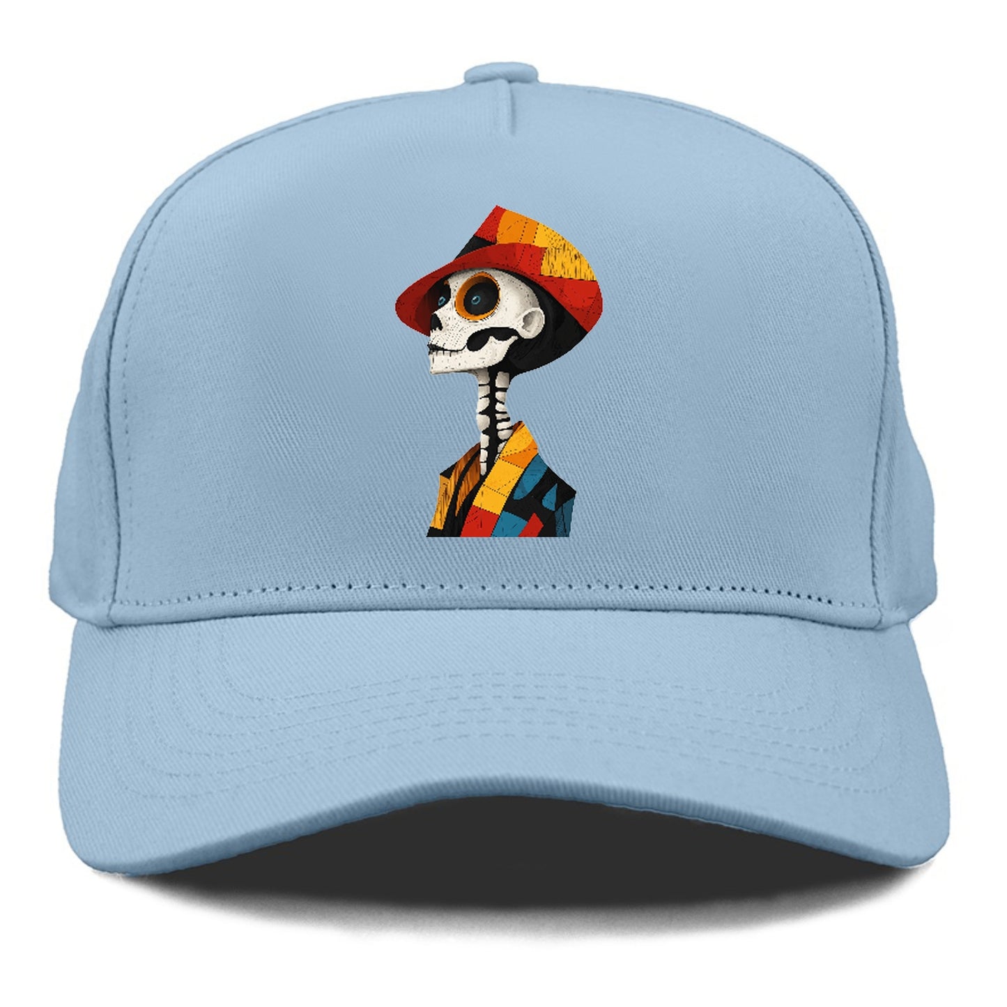 Vibrant Skeleton Hat