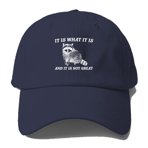 It Is What It Is Baseball Cap