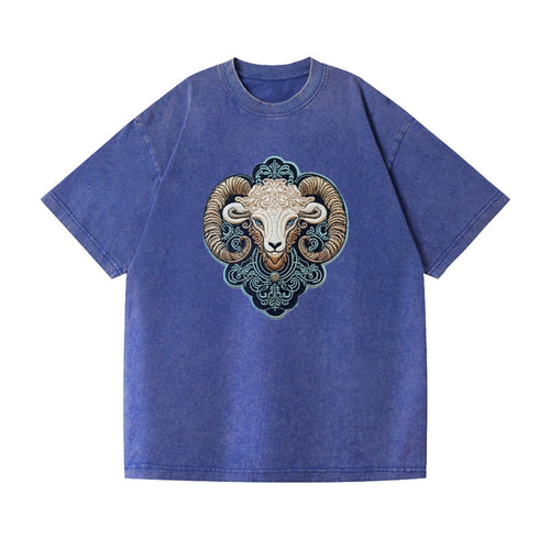 Aries Zodiac Sign Vintage T-shirt