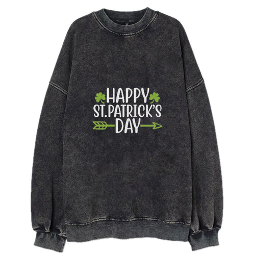 Happy St. Patrick's Day Vintage Sweatshirt