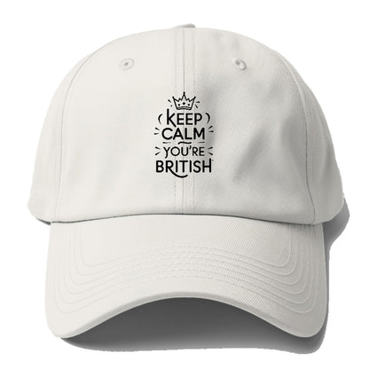 keep calm you are british! Hat