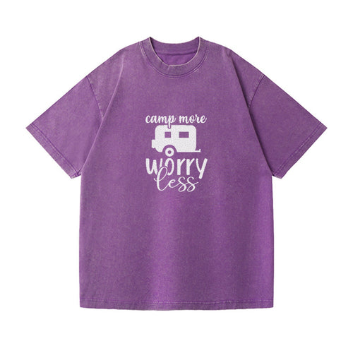 Camp More Worry Less Vintage T-shirt