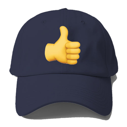 Thumbs Up Positive Vibes Baseball Cap