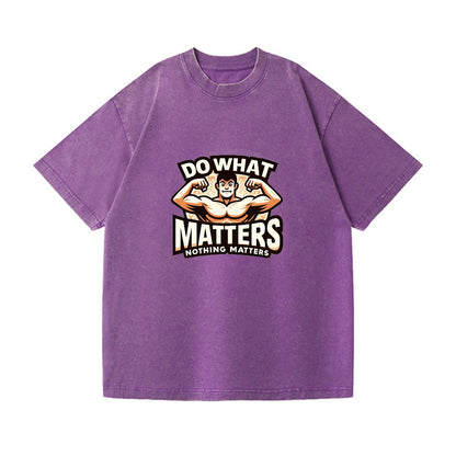 do what matters nothing matters Hat