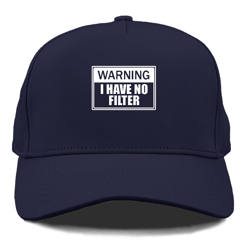 warning i have no filter Hat