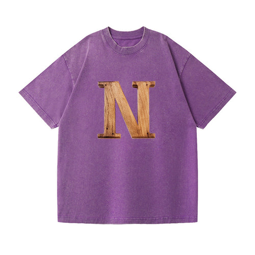 Letter N Vintage T-shirt