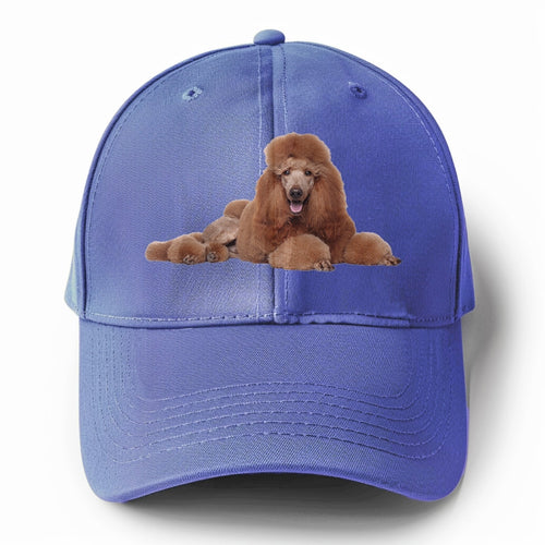 Standard Poodle Solid Color Baseball Cap