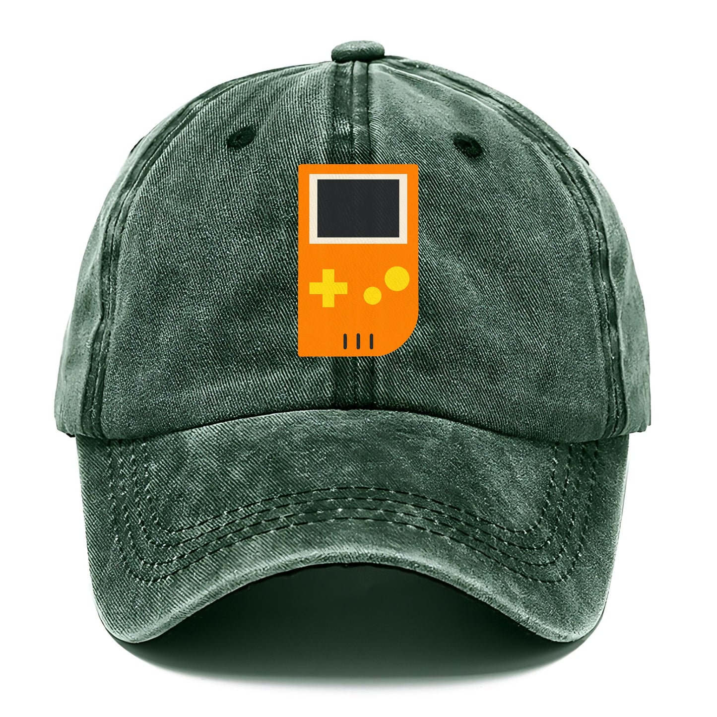 Retro 80s Game Boy Orange Hat