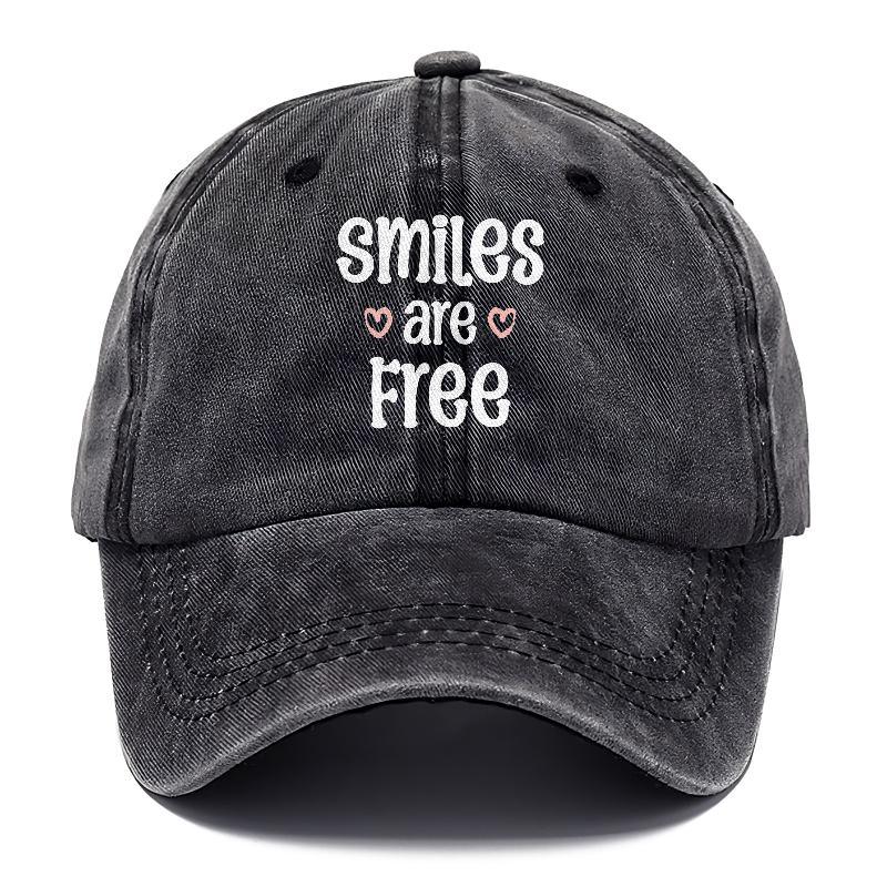 Timeless Charm: The Delightful 'Smiles are Free' Hat - Pandaize