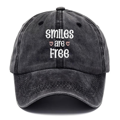 Timeless Charm: The Delightful 'Smiles are Free' Hat - Pandaize