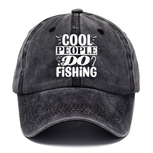 Cool People Do Fishing Classic Cap