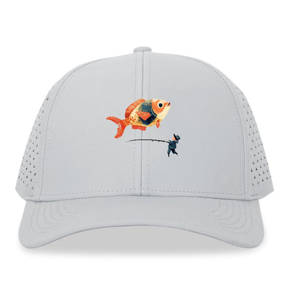 Big Catch  Man and Fish Hat