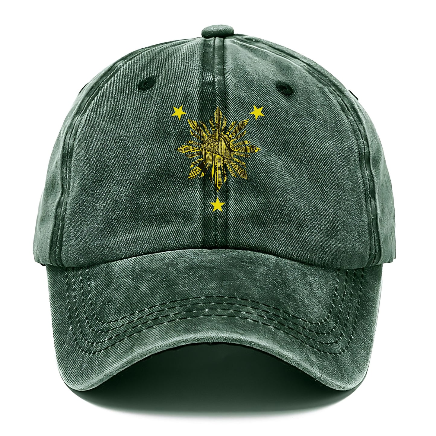 Filipino Cultural Sun Motif Hat