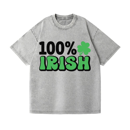 100 Percent Irish Clover Vintage T-shirt