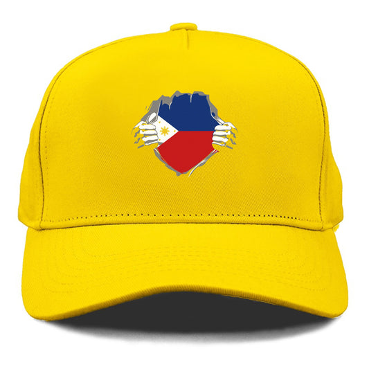 Philippines Flag Revealed Hat