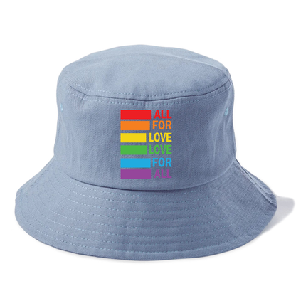  all for love love for all Hat