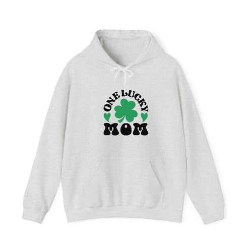 One Lucky Mom Hooded Sweatshirt