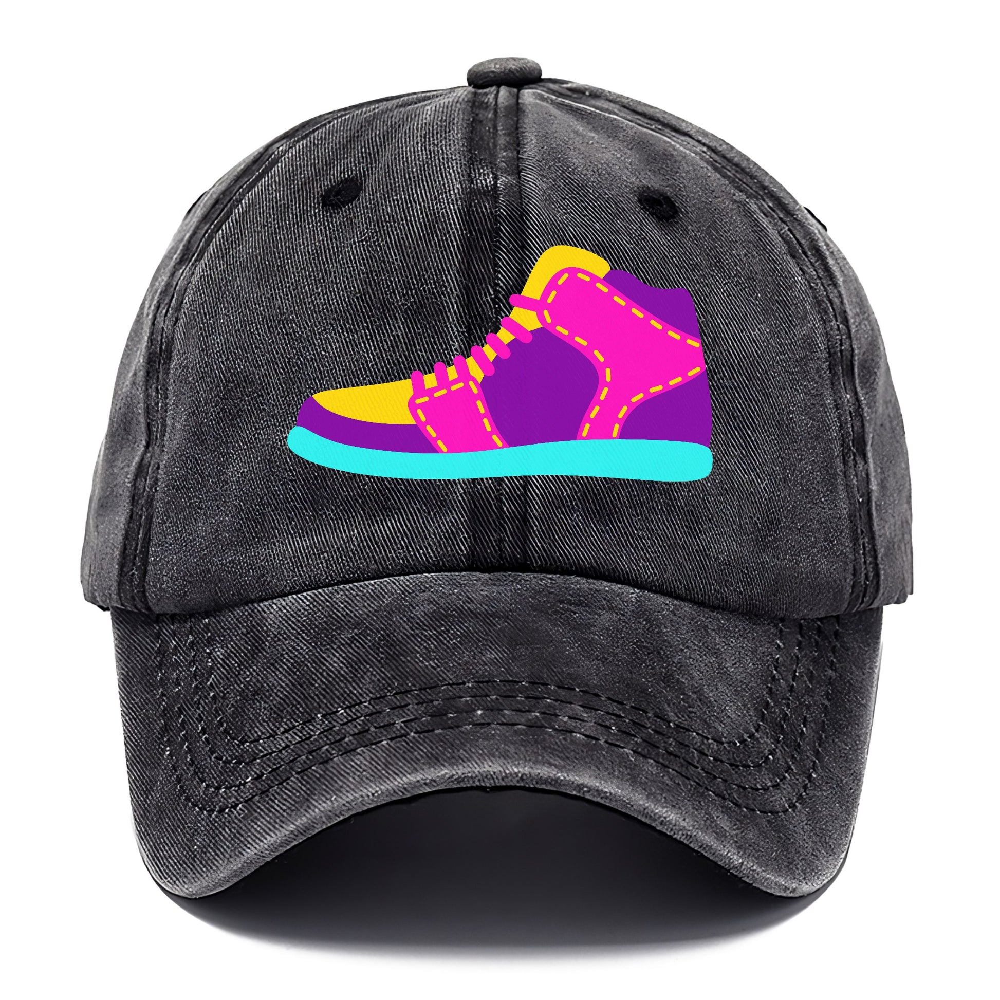 Retro 80s Basketball_Shoe Hat