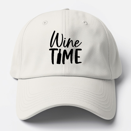 Wine Time Baseball Cap