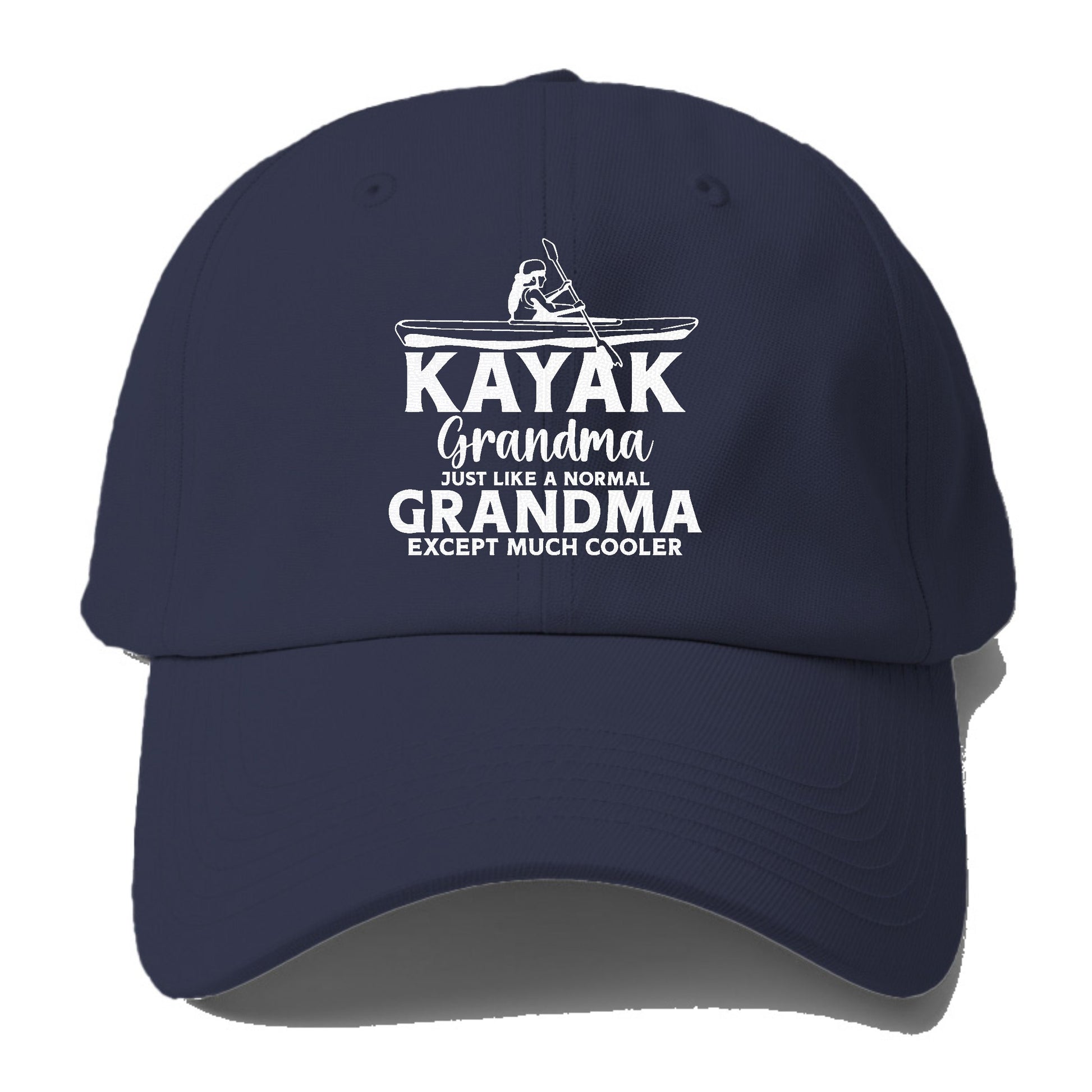 kayak grandma just like a normal grandma except much cooler Hat