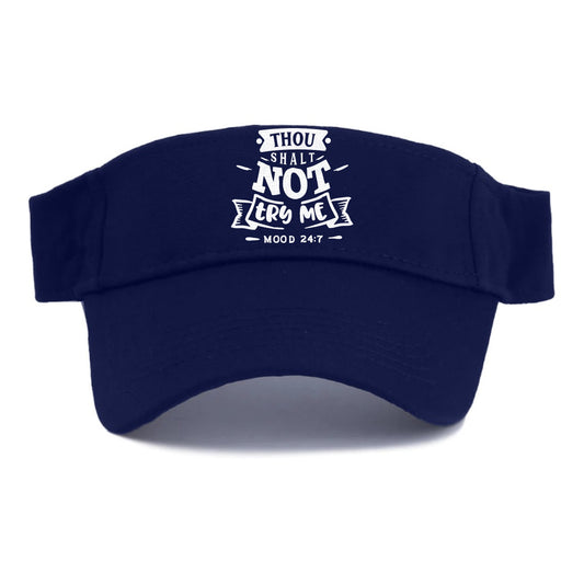 Thou Shalt not try me  Hat