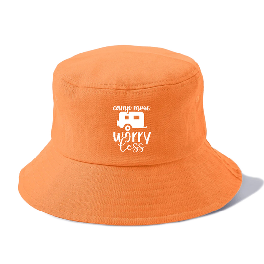 Camp more worry less Hat