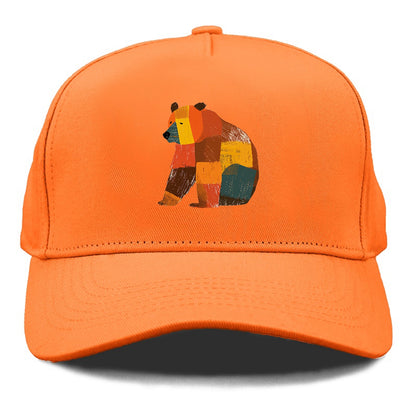 Patchwork Bear Hat