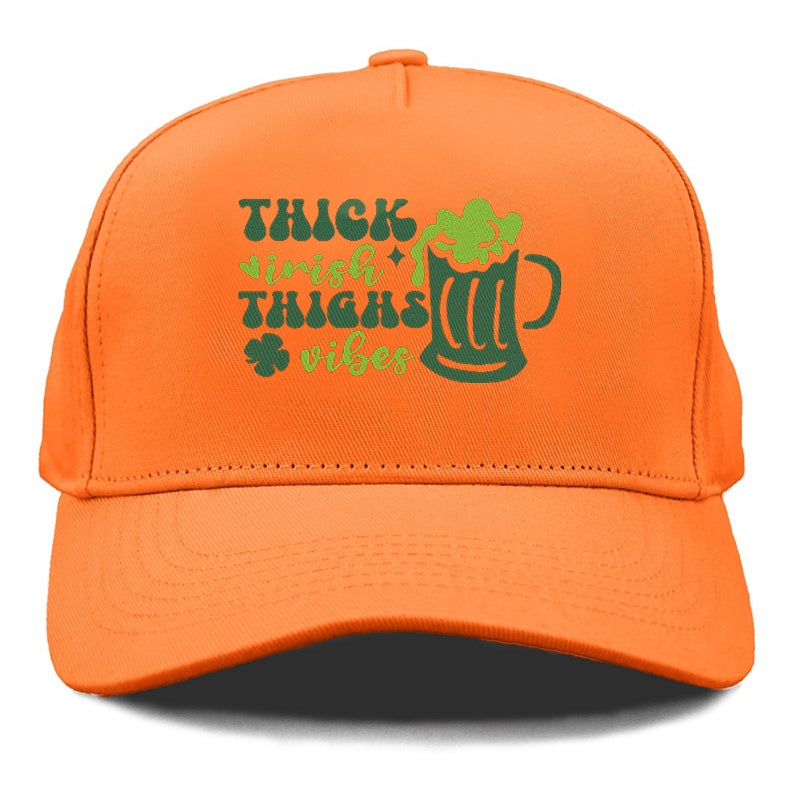 Thick Thighs Irish Vibes Beer Hat