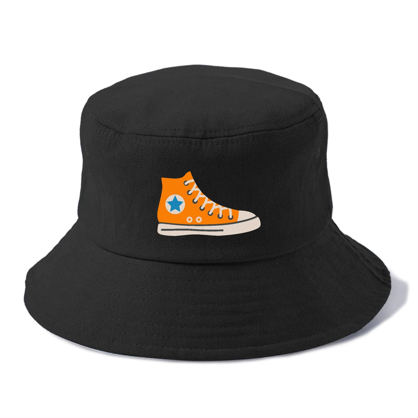 Retro 80s Converse Shoe Orange Hat